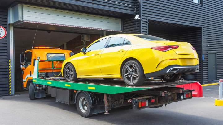 Transport de véhicules Ézanville